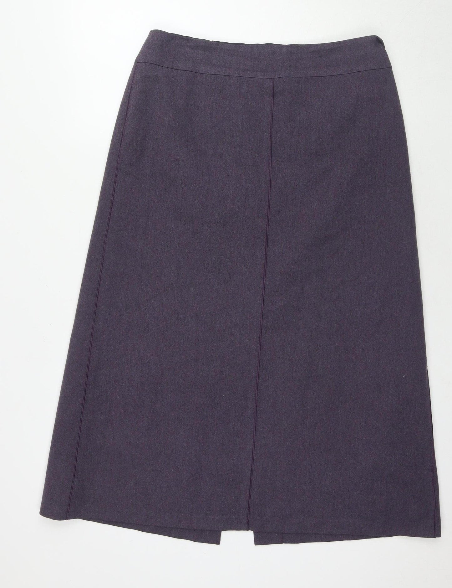 Marks and Spencer Women's Purple Midi Pencil Skirt Size 16