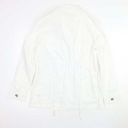 Kaleidoscope Women's White Jacket Size 14