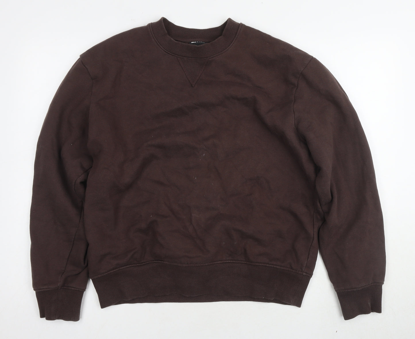 ASOS DESIGN Men's Brown Pullover Sweatshirt S