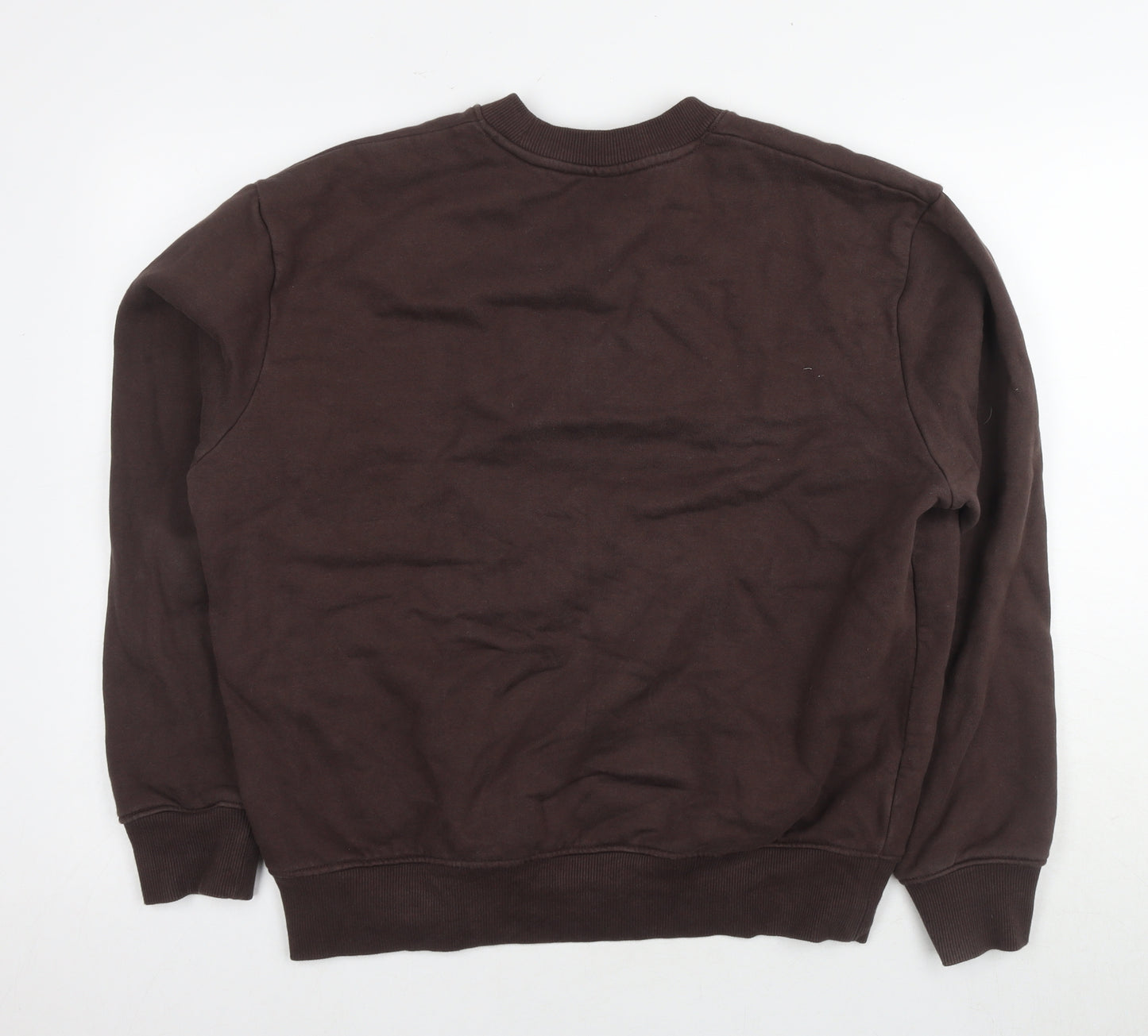 ASOS DESIGN Men's Brown Pullover Sweatshirt S