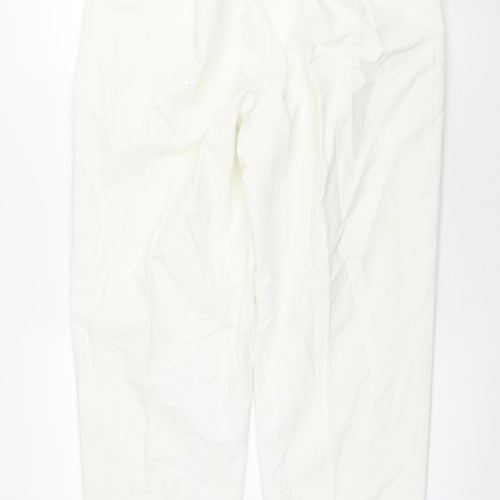 Marks and Spencer Women’s White Trousers Size 16