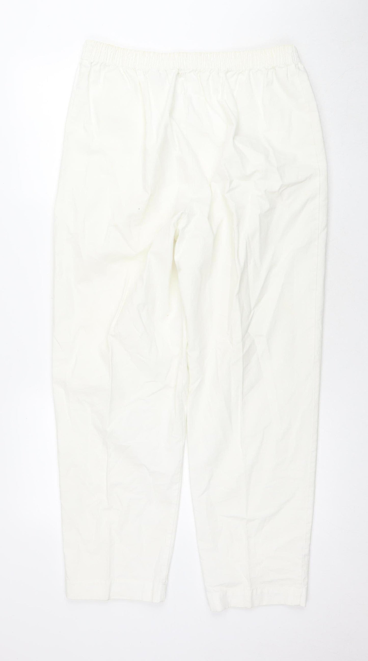 Marks and Spencer Women’s White Trousers Size 16