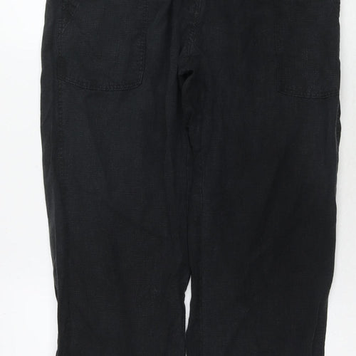 Marks & Spencer Women's Black Cargo Trousers Size 12