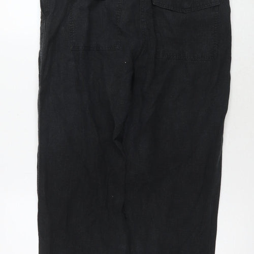 Marks & Spencer Women's Black Cargo Trousers Size 12