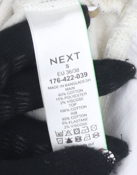 Next Women’s Grey Striped Pullover Sweatshirt S