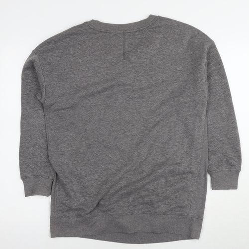 Next Men's Grey Pullover Sweatshirt, Size M