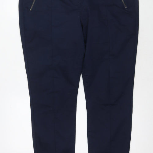 Next Women's Blue Skinny Jeans Size 18 with Ankle Zips