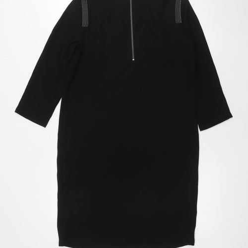 Marks and Spencer Women's Black Shift Dress Size 10