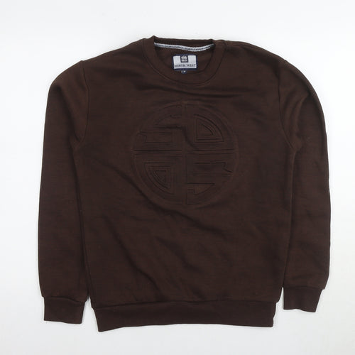 North West Men's Brown Pullover Sweatshirt M