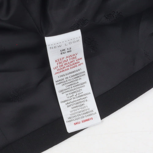 New Look Women's Black Blazer UK 12 Business Wear