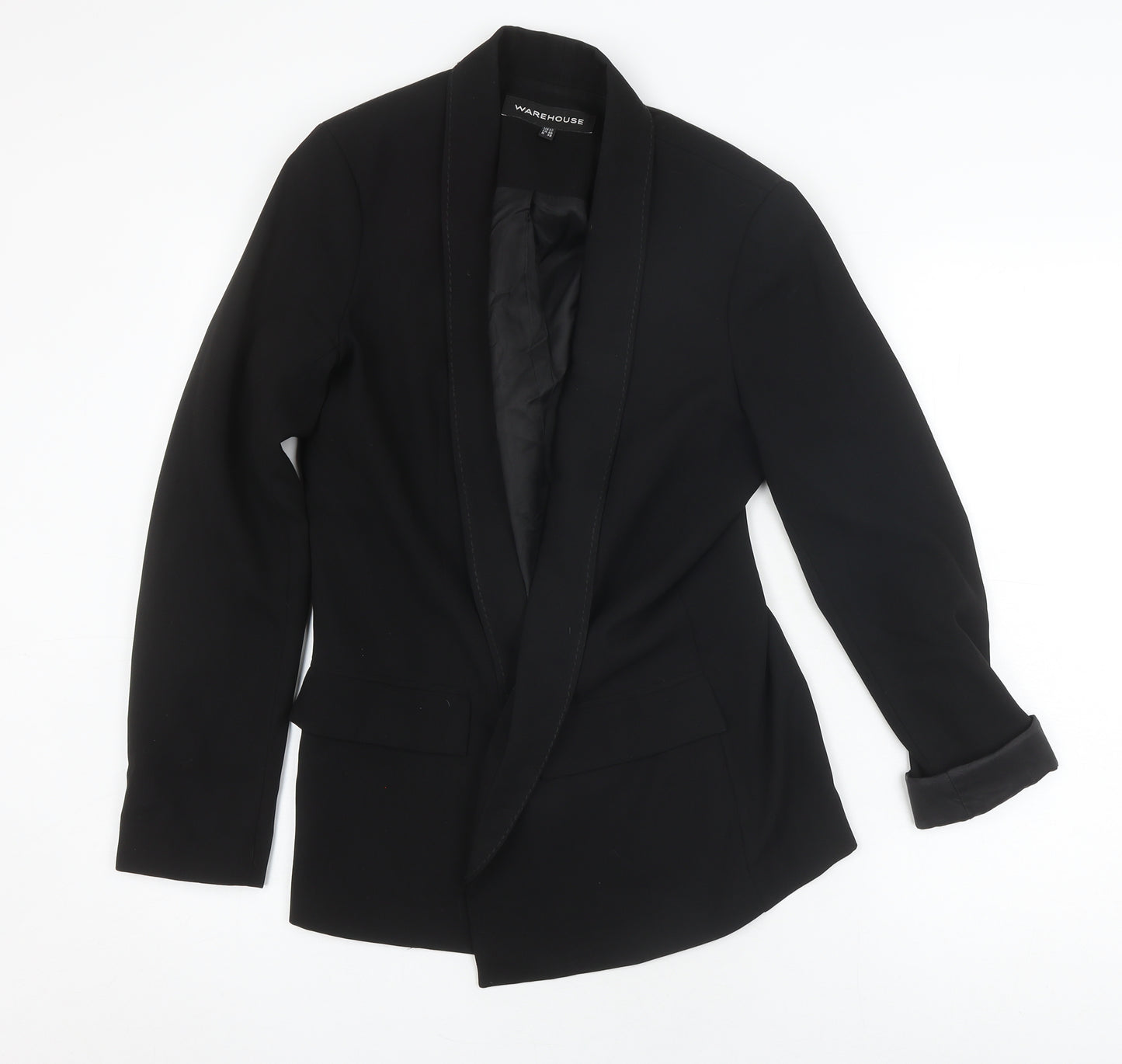 Warehouse Women’s Black Tuxedo Suit Jacket Size 12