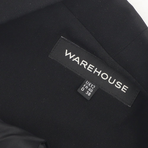 Warehouse Women’s Black Tuxedo Suit Jacket Size 12