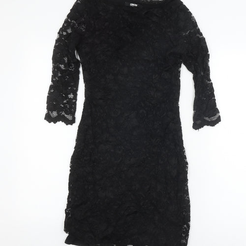 ASOS Women's Black Sheath Dress Size 8