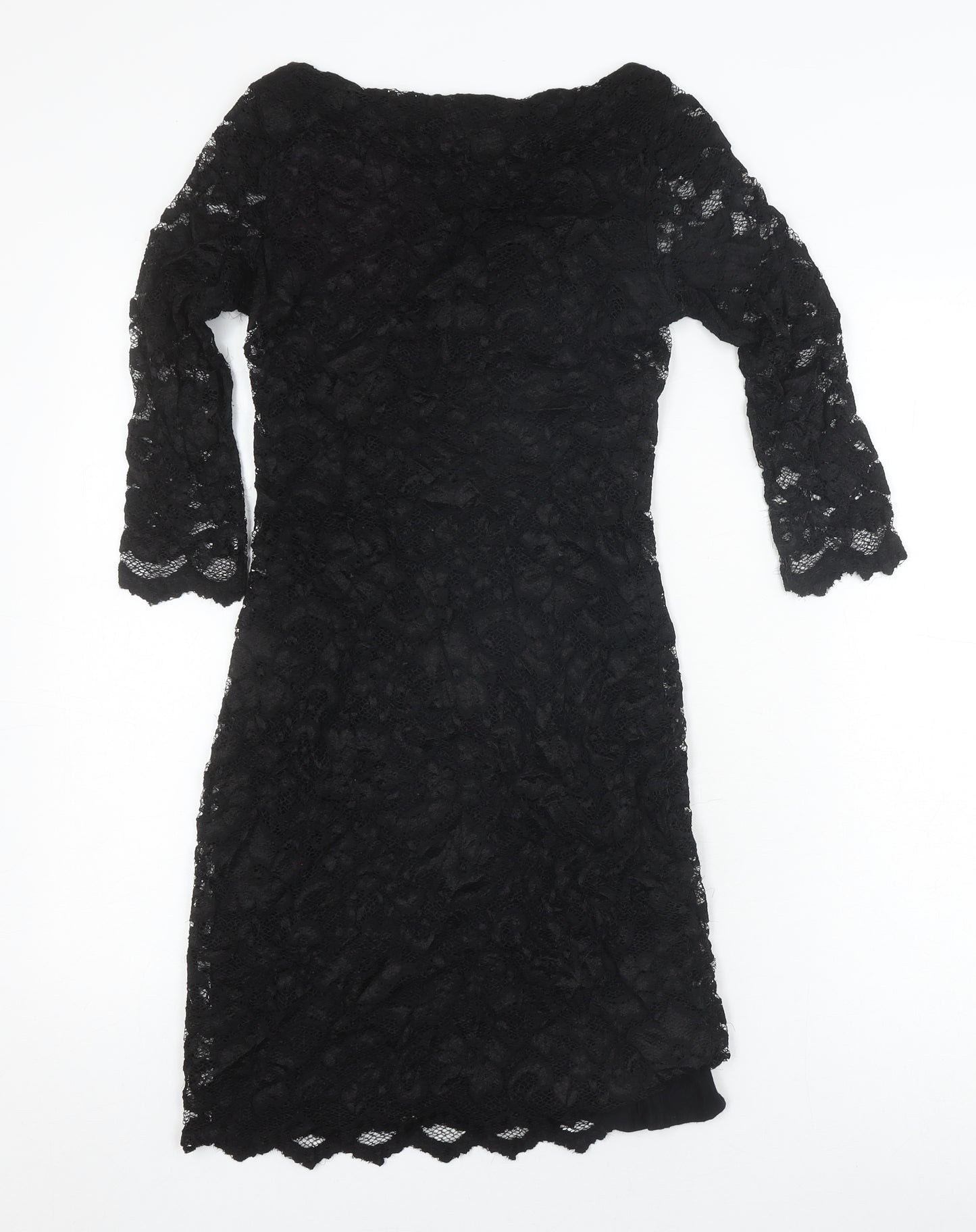 ASOS Women's Black Sheath Dress Size 8