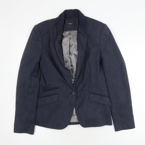 Next Women's Grey Suit Jacket Blazer Size 12
