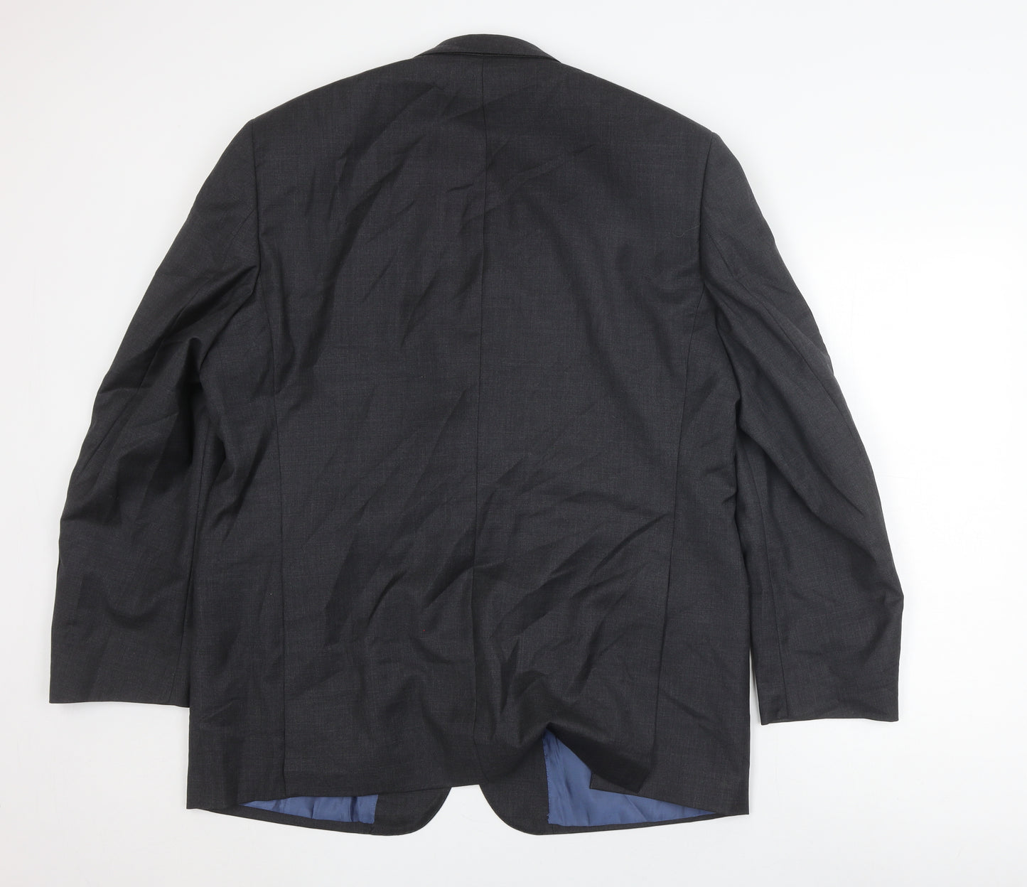 Samuel Windsor Men's Grey Blazer 44 Regular Wool