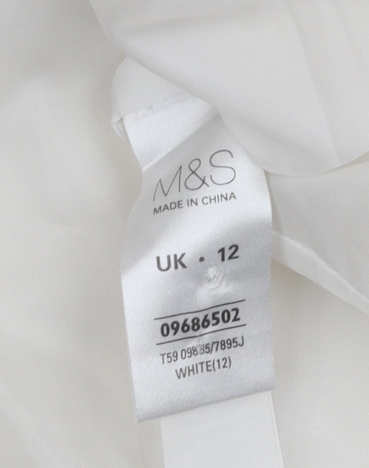 Marks and Spencer Women's Ivory Blazer UK 12
