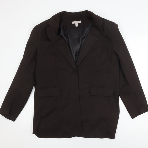 H&M Women's Black Mid-Length Blazer M