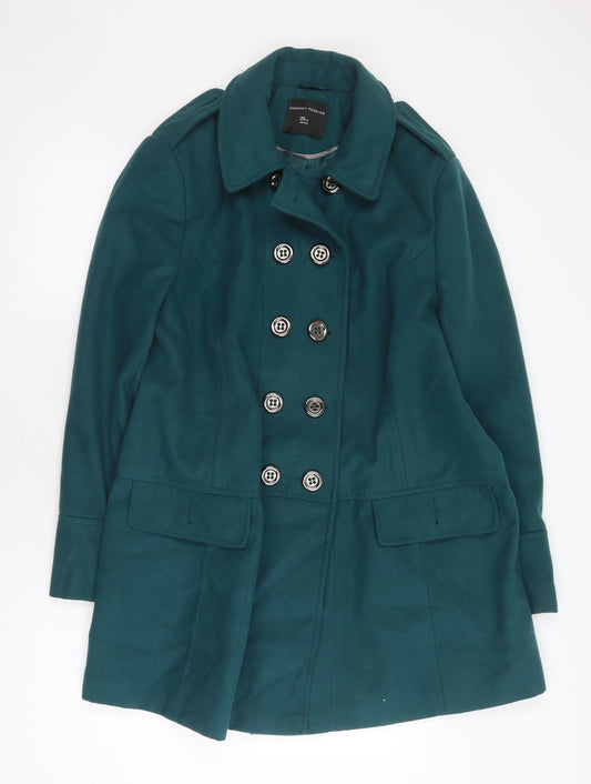 Dorothy Perkins Women’s Green Pea Coat Size 20