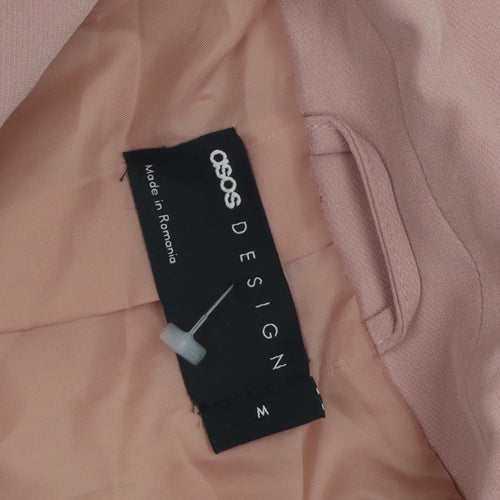 ASOS Design Women's Pink Cropped Suit Jacket M