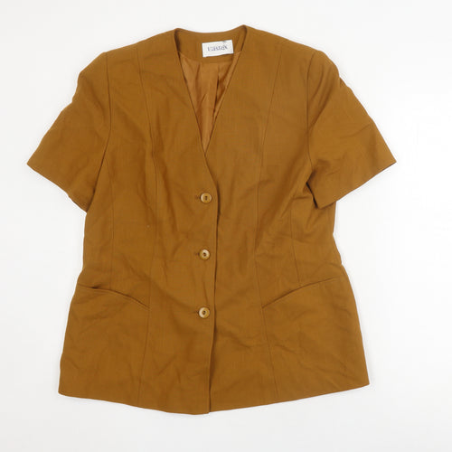 Eastex Women's Brown Suit Jacket, Size 16, Lined