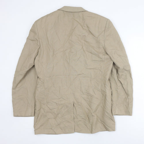 Burton Men's Beige Blazer, 36 Short