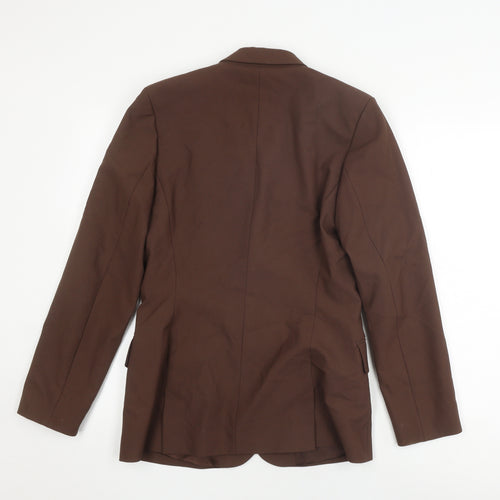 Mexx Women’s Brown Blazer Regular Fit Size 10