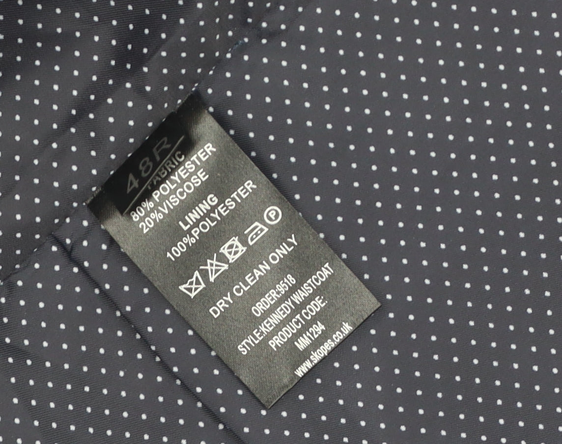 Skopes Men's Blue Suit Waistcoat 48R