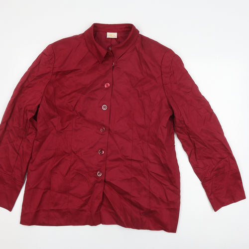 Country Casuals Women's Red Blazer Size 18