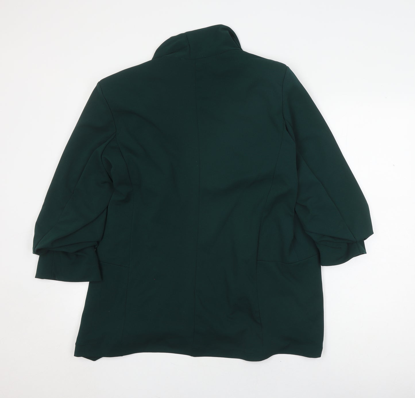 Boohoo Women's Green Blazer UK 22, Formal Stylish