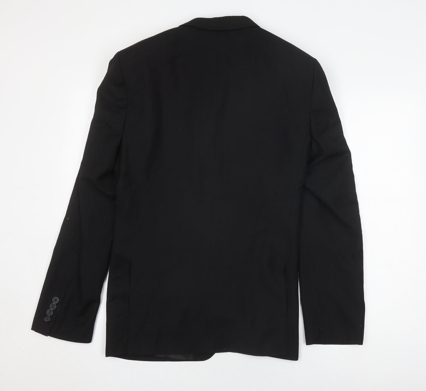 Burton Mens Black Slim Blazer, 40L, Formal