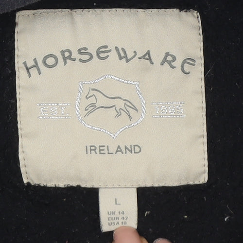 Horseware Women's Black Bomber Jacket Size L