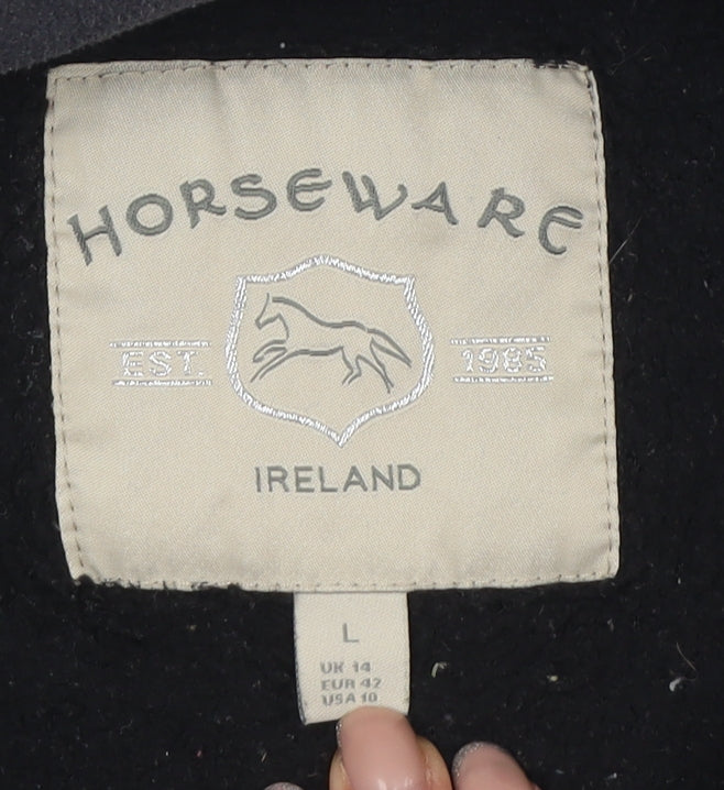 Horseware Women's Black Bomber Jacket Size L