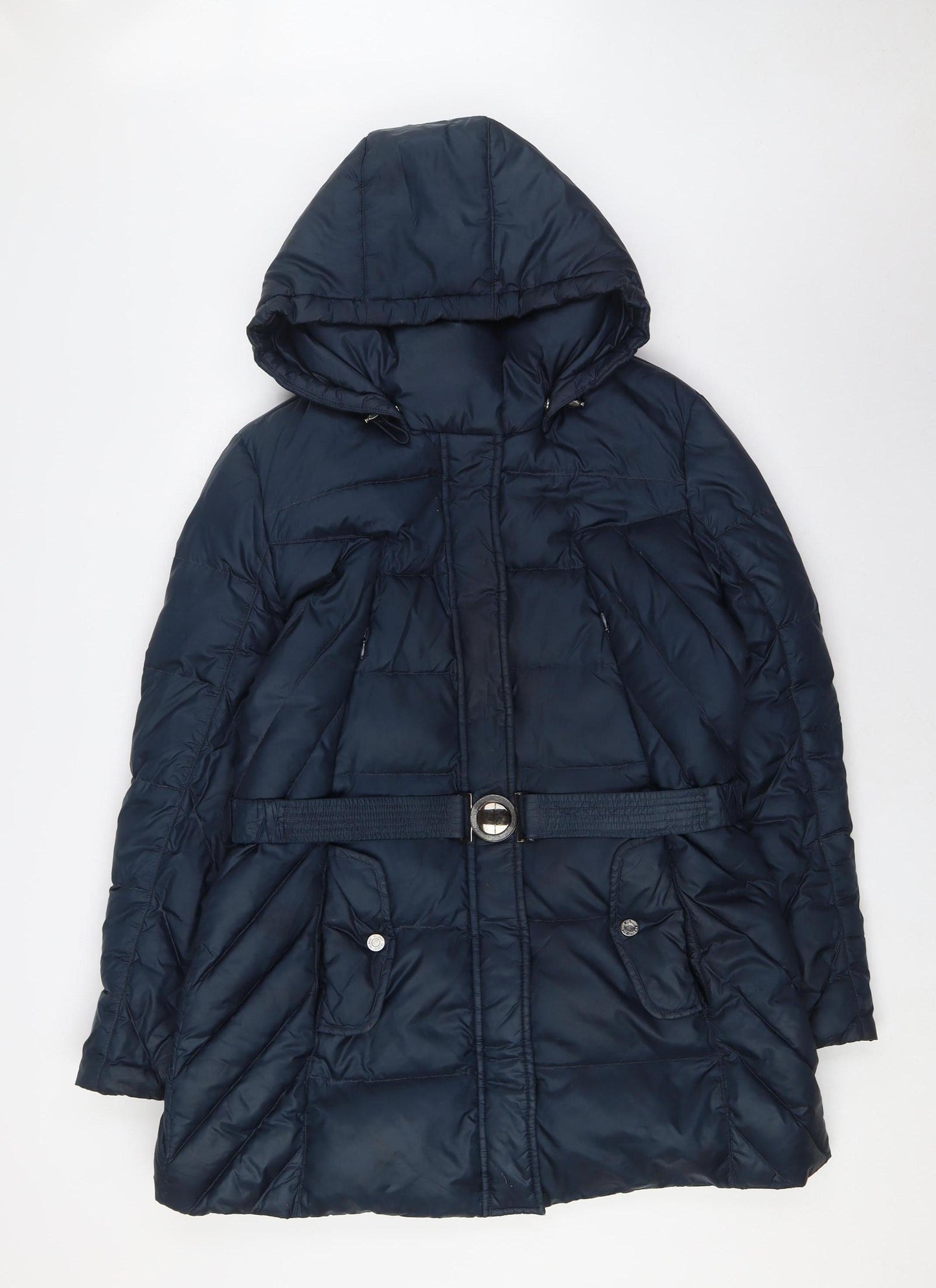 Gil Bret Women's Blue Puffer Coat Size 14