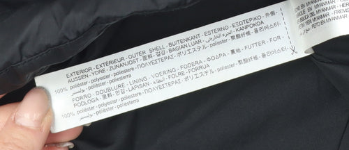 Zara Women's Black Puffer Jacket XS Hooded Casual