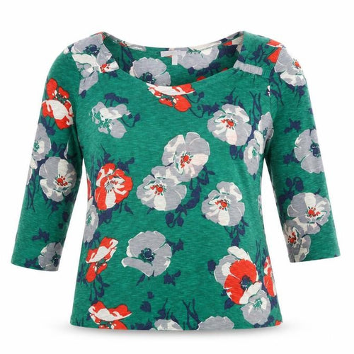 Marks and Spencer Floral Blouse Women Green Size 14