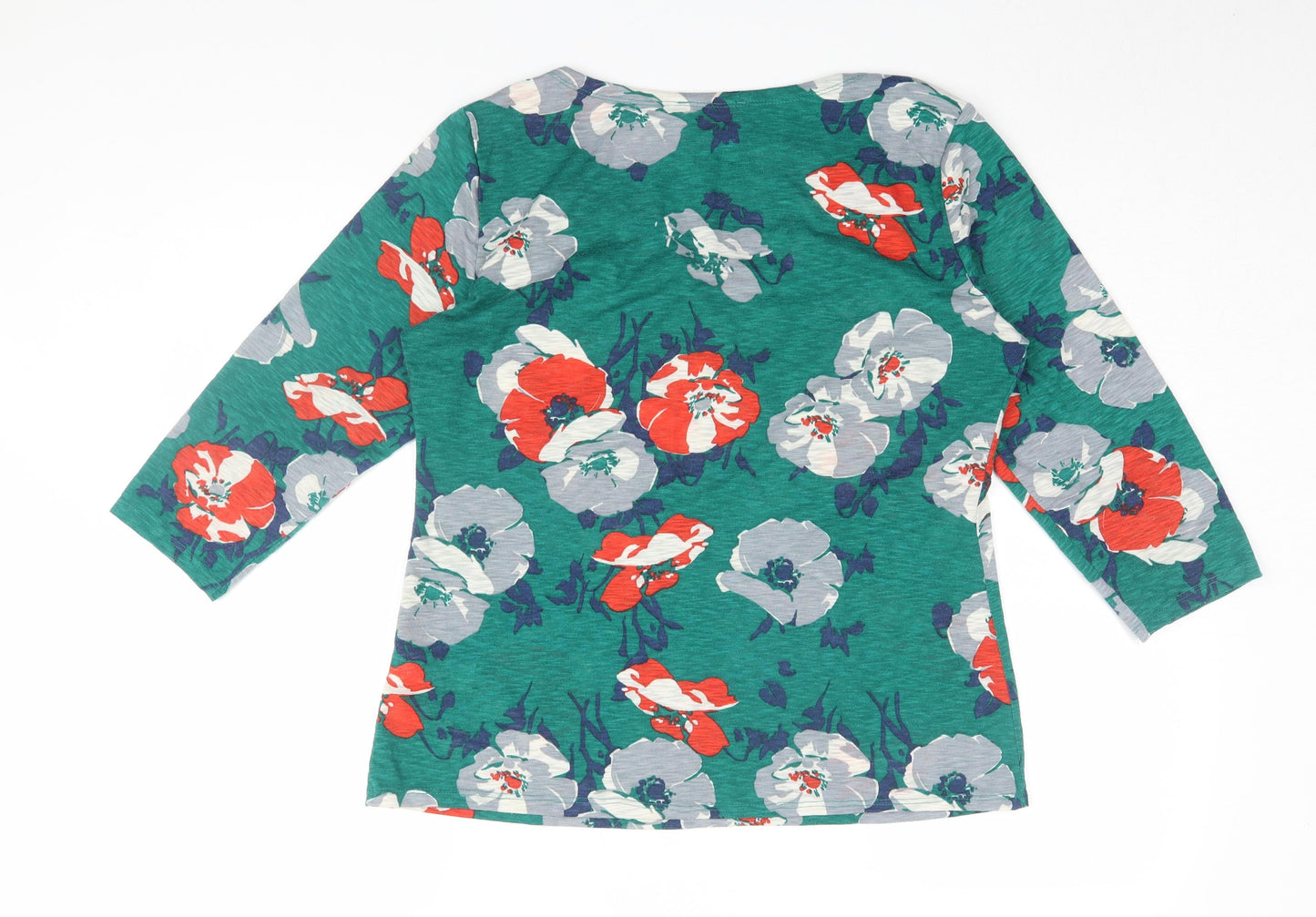 Marks and Spencer Floral Blouse Women Green Size 14