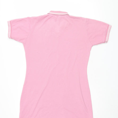 Sport Women's Pink Polo Top Size 14 Short Sleeve