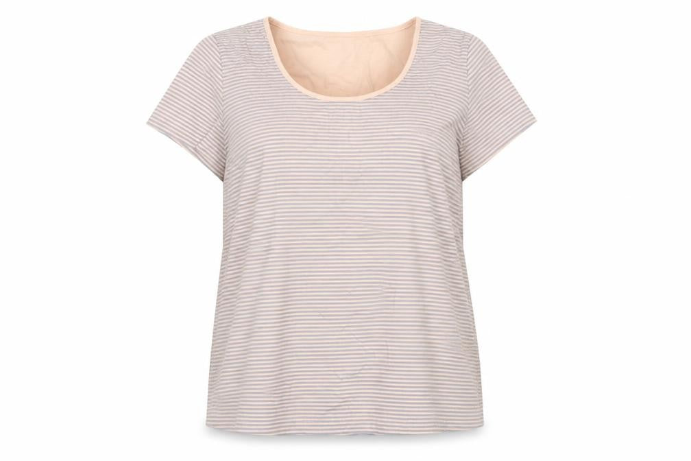 Marks and Spencer Women’s Striped Top UK 16-18 Multicoloured