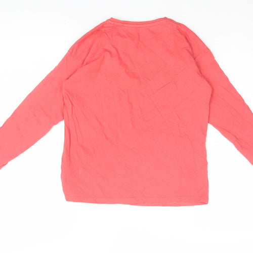 Next Girls Red Graphic Long Sleeve T-Shirt 9-10 Yrs