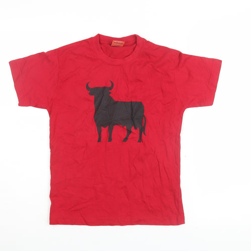 Toro Boys Red Bull Graphic Print T-Shirt 10 Years