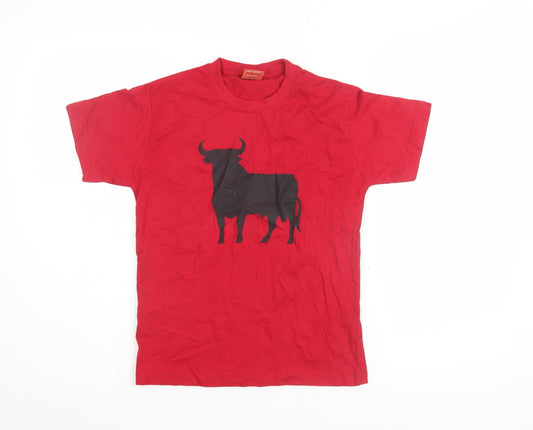 Toro Boys Red Bull Graphic Print T-Shirt 10 Years