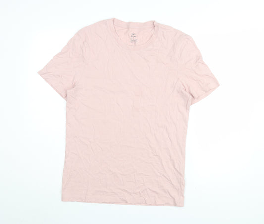 Marks and Spencer Men's Pink Slim Fit T-Shirt, S