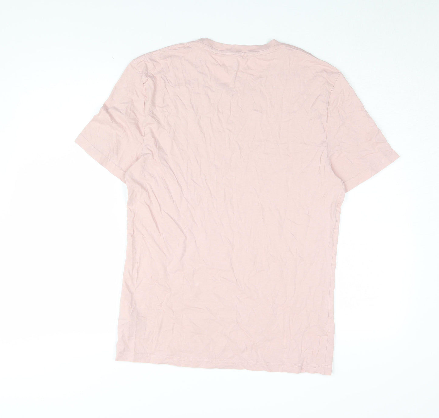 Marks and Spencer Men's Pink Slim Fit T-Shirt, S