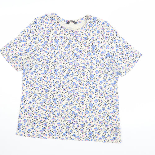 Marks and Spencer Women's Floral T-Shirt Size 18