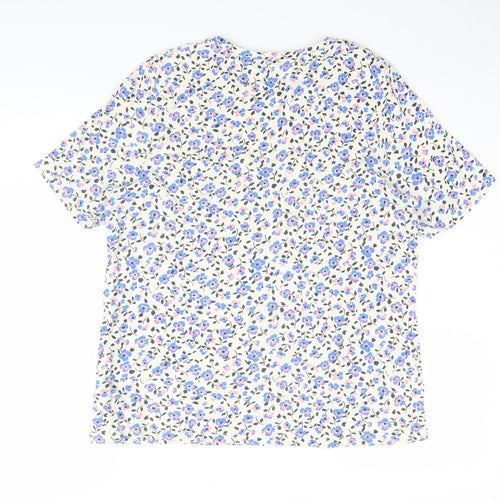 Marks and Spencer Women's Floral T-Shirt Size 18