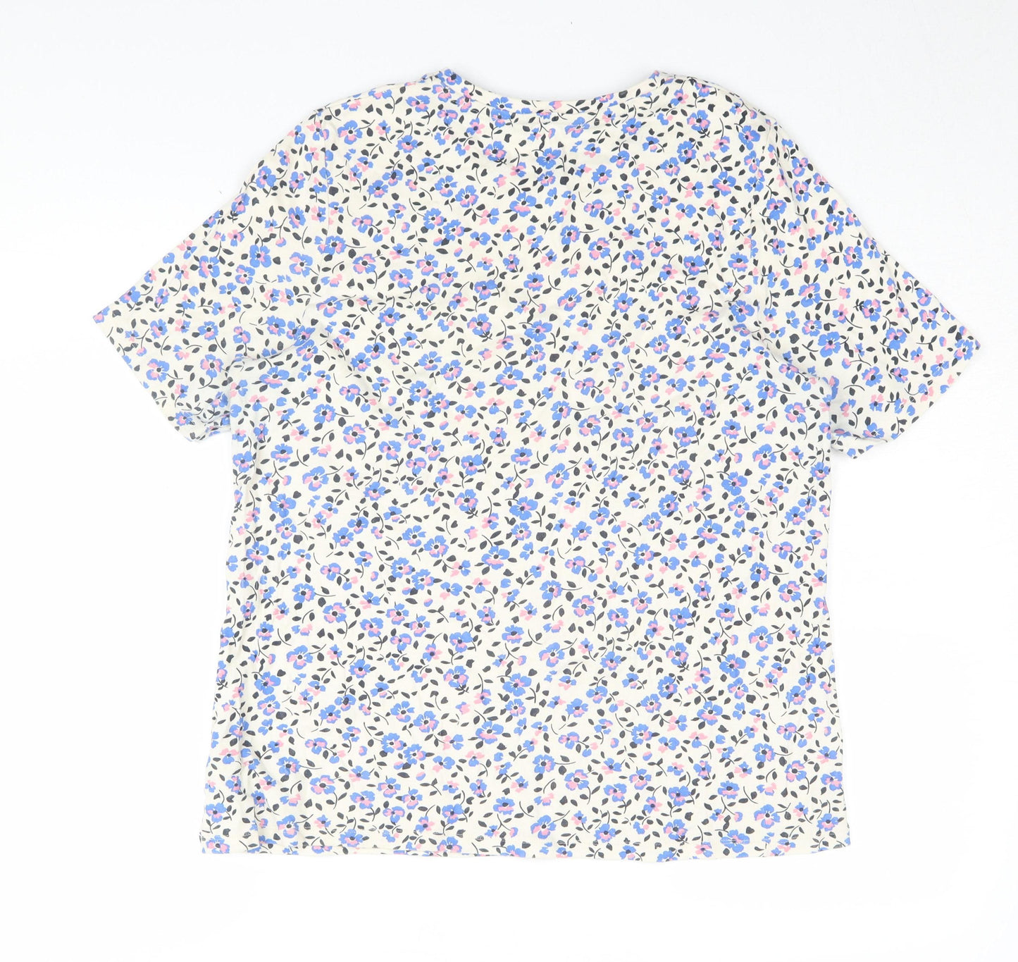Marks and Spencer Women's Floral T-Shirt Size 18