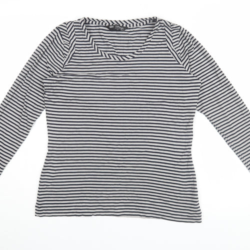 Marks & Spencer Women's T-Shirt, Size 12, Striped