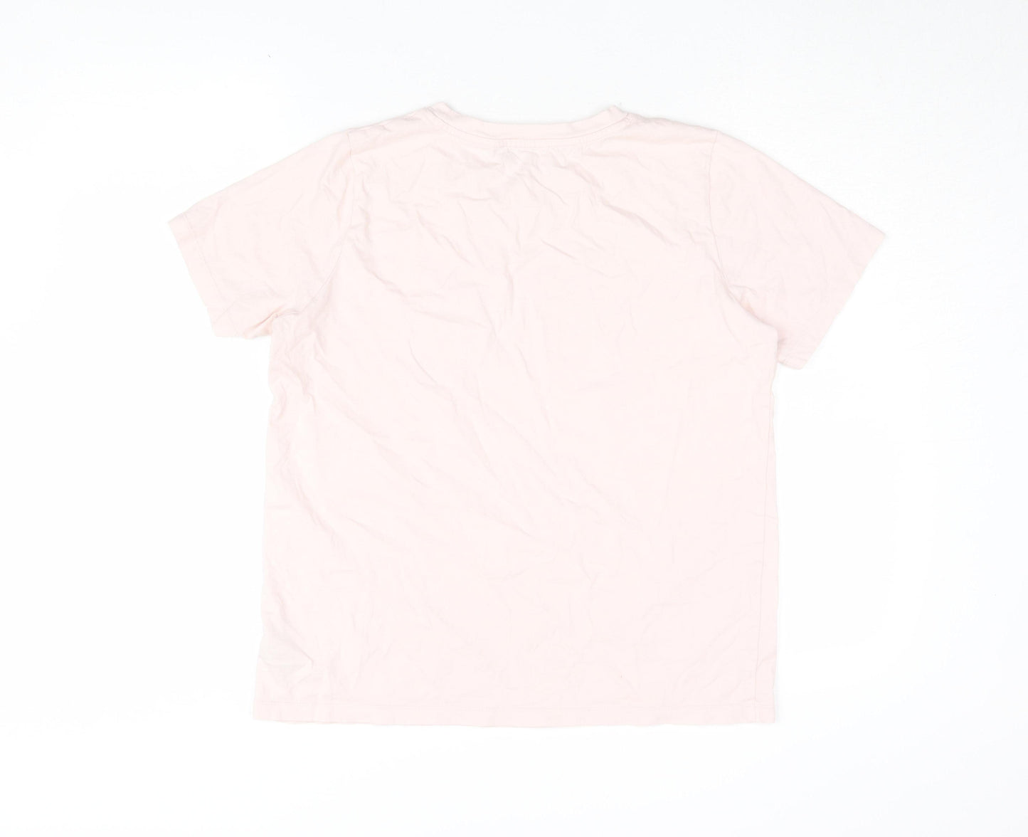 Marks and Spencer Women's Pink Summer T-Shirt, Size 14