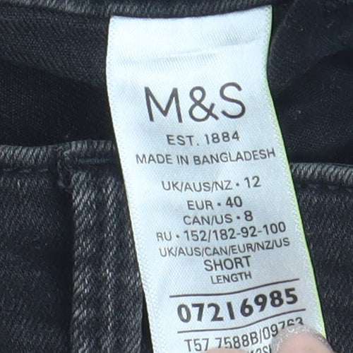 Marks and Spencer Women's Black Jeans Size 12